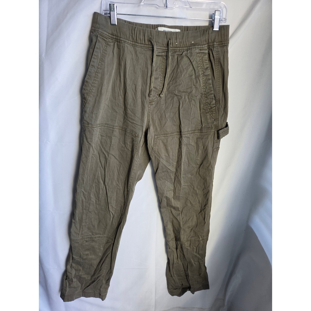 Hollister Pants Mens Medium Straight Olive Green Carpenter Utility